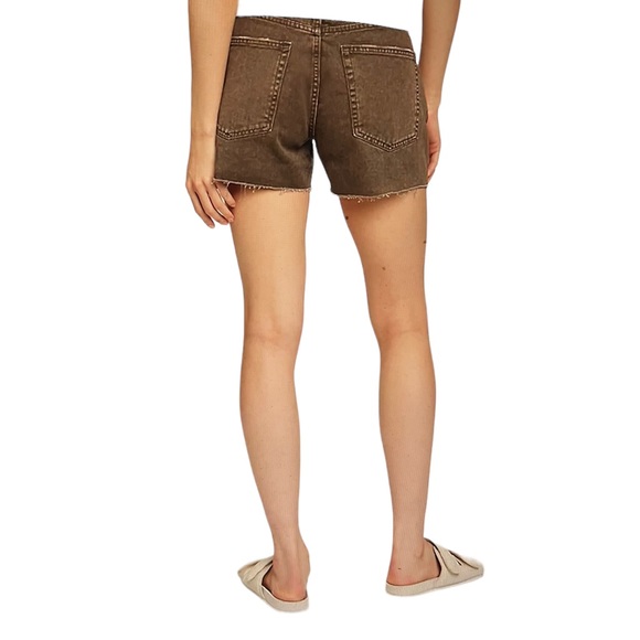 NWT GAP (30) Low Stride Shorts with Washwell - Expresso Brown - Picture 2 of 11